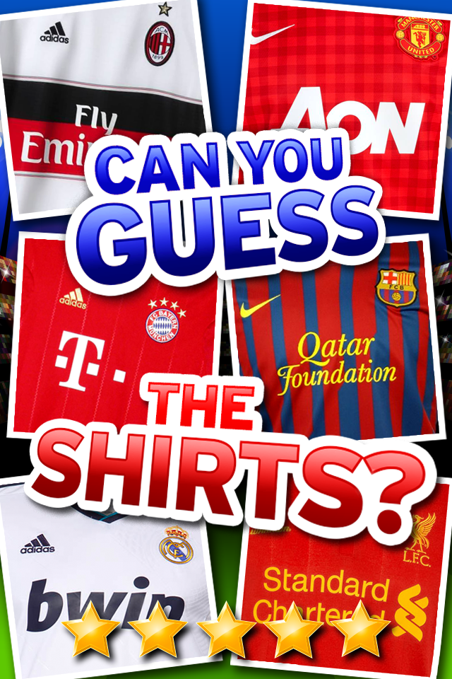 App Shopper Football Quiz Top Fun Soccer Shirt Kits Game. (Games)